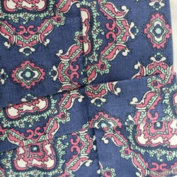 J Crew Factory Stretch Women's Paisley Geometric Shorts Side Zip Size 6 - Picture 5 of 14